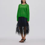 RABENS SALONER Glenda Tulle Skirt in Black