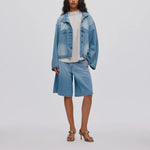 RABENS SALONER Donela Denim Jacket in Light/Denim