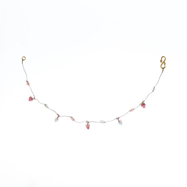 PHILIPPA KUNISCH Tiny Stones Necklace in Pink