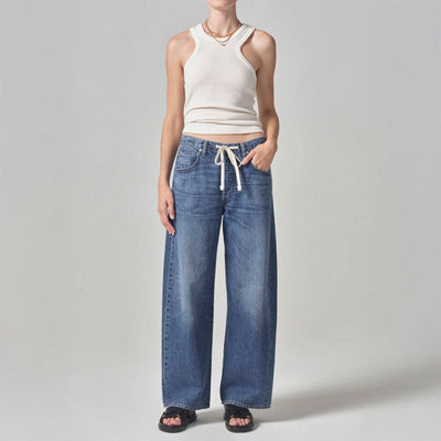 CITIZENS OF HUMANITY Brynn Drawstring Trouser in Atlantis