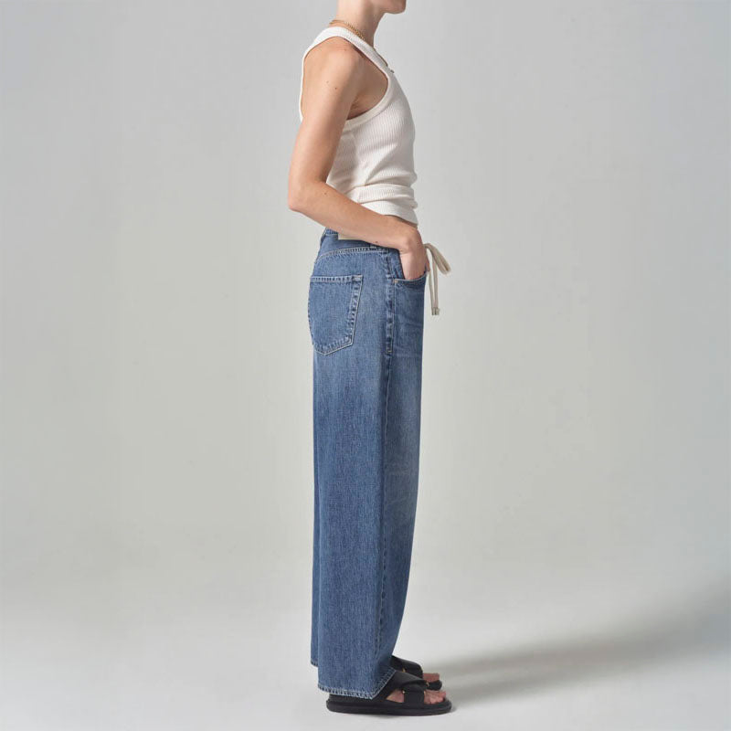 CITIZENS OF HUMANITY Brynn Drawstring Trouser in Atlantis
