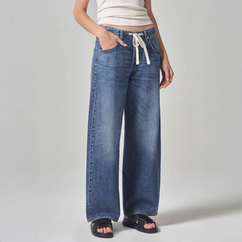 CITIZENS OF HUMANITY Brynn Drawstring Trouser in Atlantis