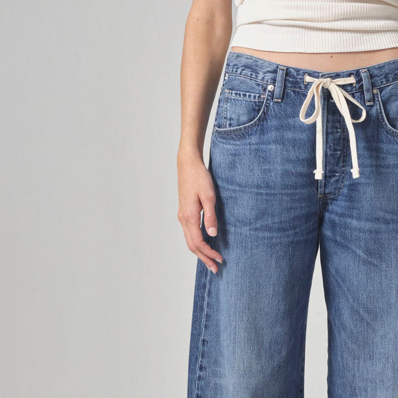 CITIZENS OF HUMANITY Brynn Drawstring Trouser in Atlantis