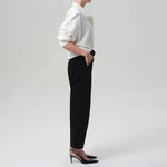 CITIZENS OF HUMANITY Marcelle Low Slung Corduroy Cargo in Charcoal