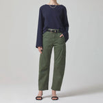 CITIZENS OF HUMANITY Marcelle Low Slung Cargo in Sateen/Surplus