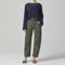 CITIZENS OF HUMANITY Marcelle Low Slung Cargo in Sateen/Surplus
