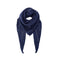 BLACK COLOUR Dell Knitted Mini Scarf in Navy