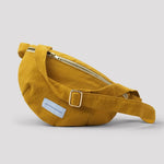 LES PENSIONNAIRES Organic Cotton Sling Bag in Saffron Yellow