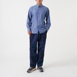 UNIVERSAL WORKS Daybrook Prince Chambray Shirt in Indigo