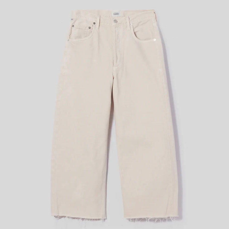 CITIZENS OF HUMANITY Ayla Raw Hem Crop in Almondette