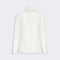 WEEKEND MAX MARA Inserimento - WKILegume Lace Trim Shirt with Detachable Sash Tie in Optical White