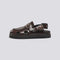GRENSON Dorrit Pull Up Clogs in Brown