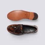 GRENSON Mari Moccasins in Tan