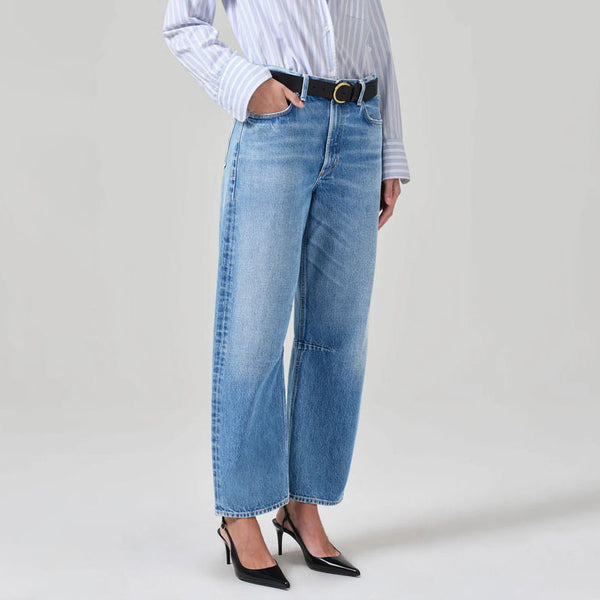 CITIZENS OF HUMANITY Miro Tapered Barrel Leg Jeans in Pacifica