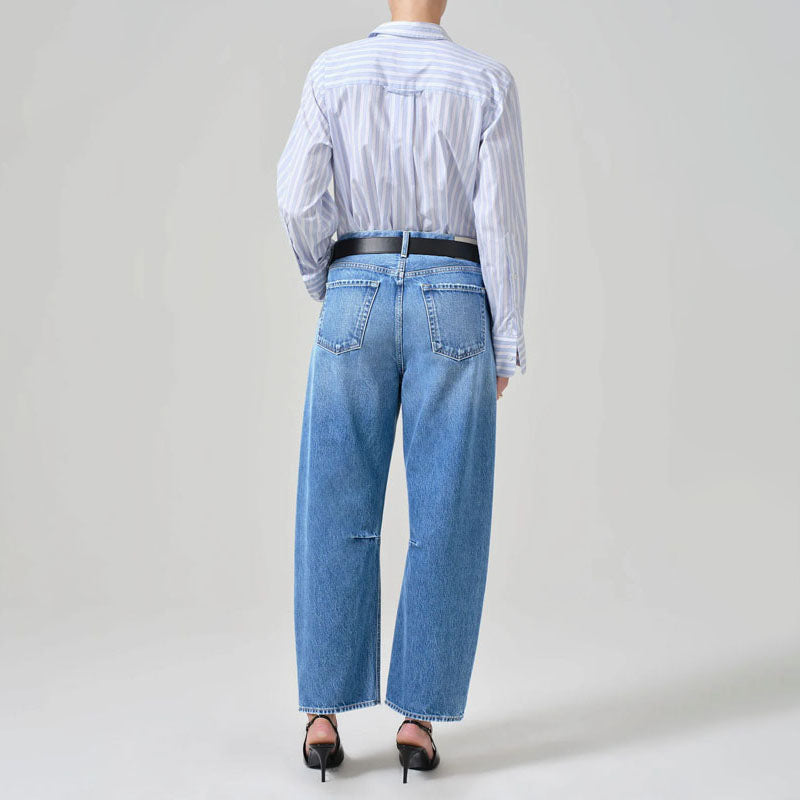 CITIZENS OF HUMANITY Miro Tapered Barrel Leg Jeans in Pacifica