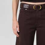 CITIZENS OF HUMANITY Miro Barrel Jeans in Carob