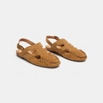 BEATRIZ FUREST Aster Sandals in Tan