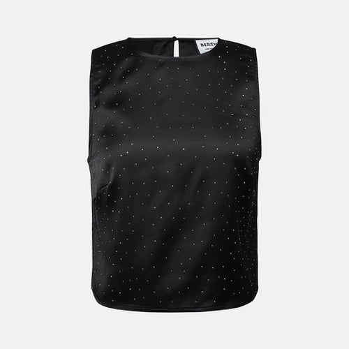 BERENICE Sleeveless Top in Black