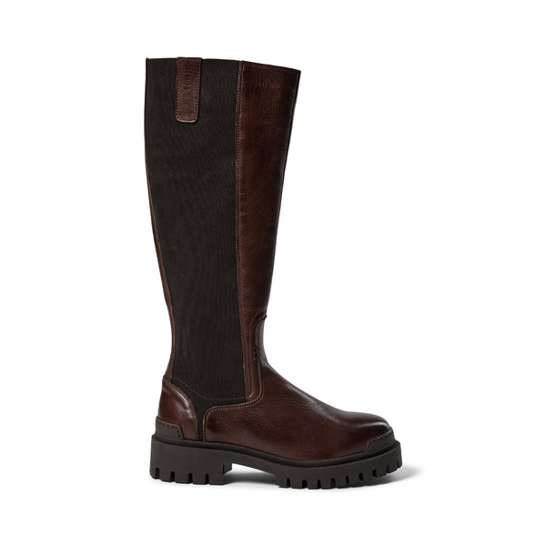 PAVEMENT PAMandy Leather Boots in Brown