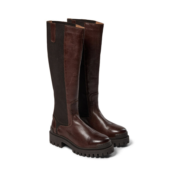 PAVEMENT PAMandy Leather Boots in Brown