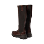 PAVEMENT PAMandy Leather Boots in Brown