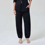 CITIZENS OF HUMANITY Bubble Portofino Twill Pull On Pant in Navy