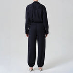 CITIZENS OF HUMANITY Bubble Portofino Twill Pull On Pant in Navy