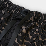 PSOPHIA Animal Devoré Jogger Pants in Black Animal Print