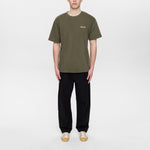 ANERKJENDT Akvillads Italian Coffee T Shirt in Forest Night