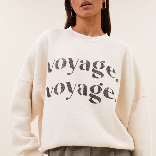 BY-BAR Malyn Voyage Sweater in Oyster Melee