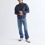 WRANGLER Half Zip Sweatshirt in Navy