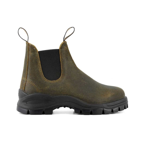BLUNDSTONE 2322 Suede Boots in Olive