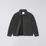 EDWIN Snug II Long Sleeve Overshirt in Dark Grey