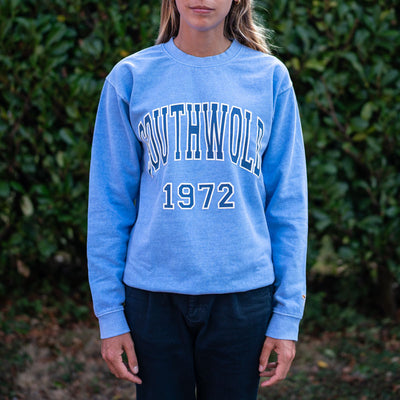 RAINBOW COLOURS Southwold Sweatshirt in Powder Blue
