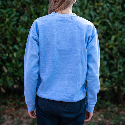RAINBOW COLOURS Southwold Sweatshirt in Powder Blue