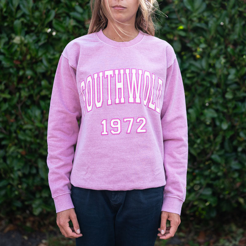 RAINBOW COLOURS Southwold Sweatshirt in Dusty Pink