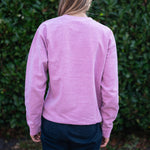 RAINBOW COLOURS Southwold Sweatshirt in Dusty Pink