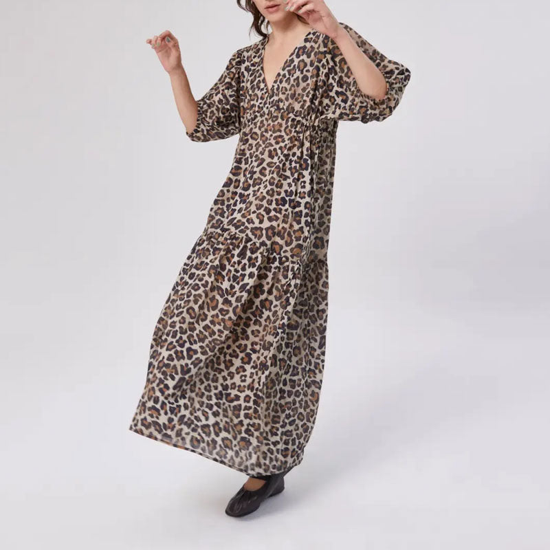 SoSUE Fleur Dress in Leo