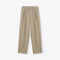 ROSSO35 Baby Cord Tapered Leg Trousers in Khaki