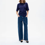 BAUM UND PFERDGARTEN Nanya Jean in Dark Blue Denim