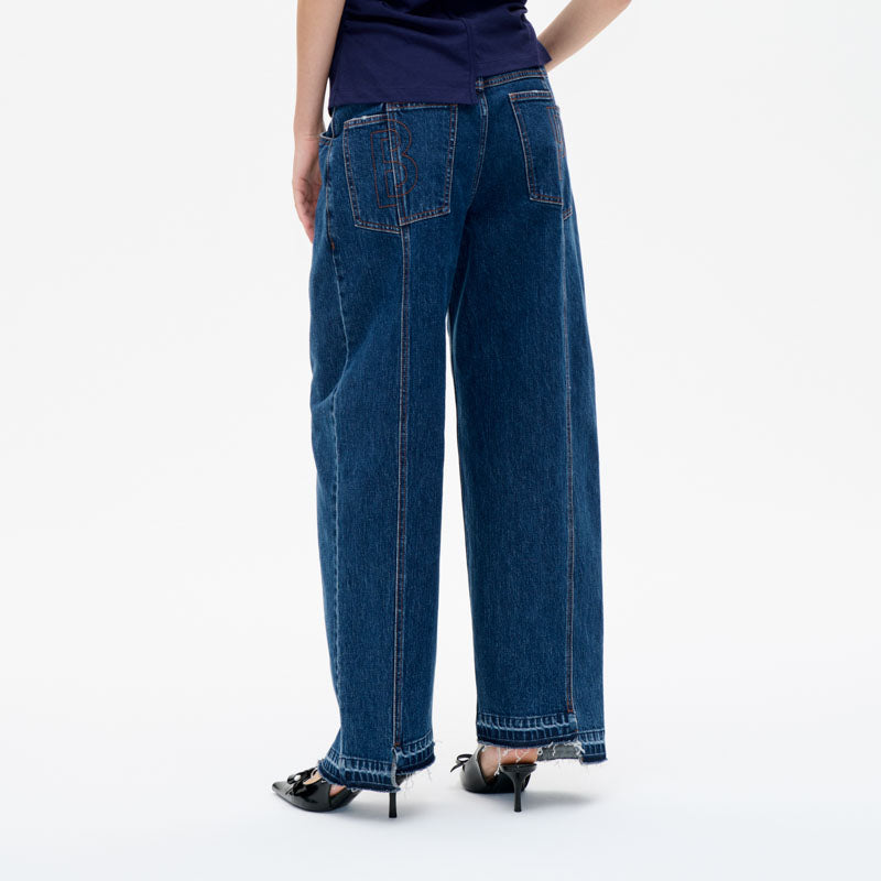 BAUM UND PFERDGARTEN Nanya Jean in Dark Blue Denim
