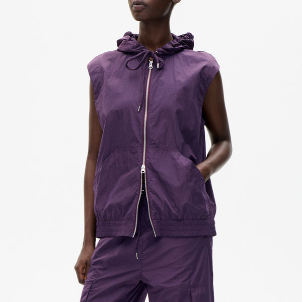 BAUM UND PFERDGARTEN Becky Gilet in Plum Perfect