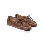 PAVEMENT Marin Leather Loafers in Brown