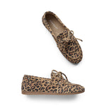 PAVEMENT Marin Suede Loafers in Leopard