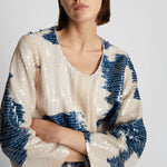 MUNTHE Takio L/S Top in Ivory
