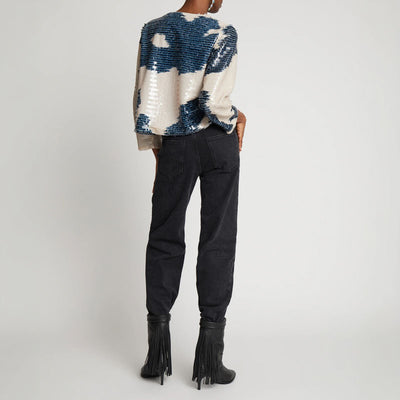 MUNTHE Takio L/S Top in Ivory