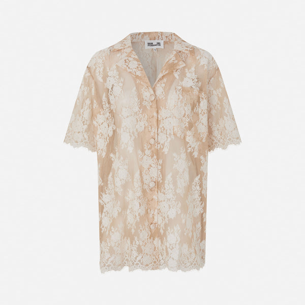 BAUM UND PFERDGARTEN Mannica Shirt in Frappe Beige