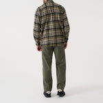 UNIVERSAL WORKS Standard Jazz Check Shirt in Olive