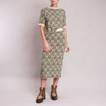 WEEKEND MAX MARA Zufolo Jacquard Knit in Green