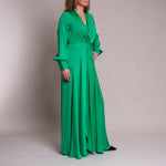 SILK95FIVE Palm Beach Club Dress in Colony Green